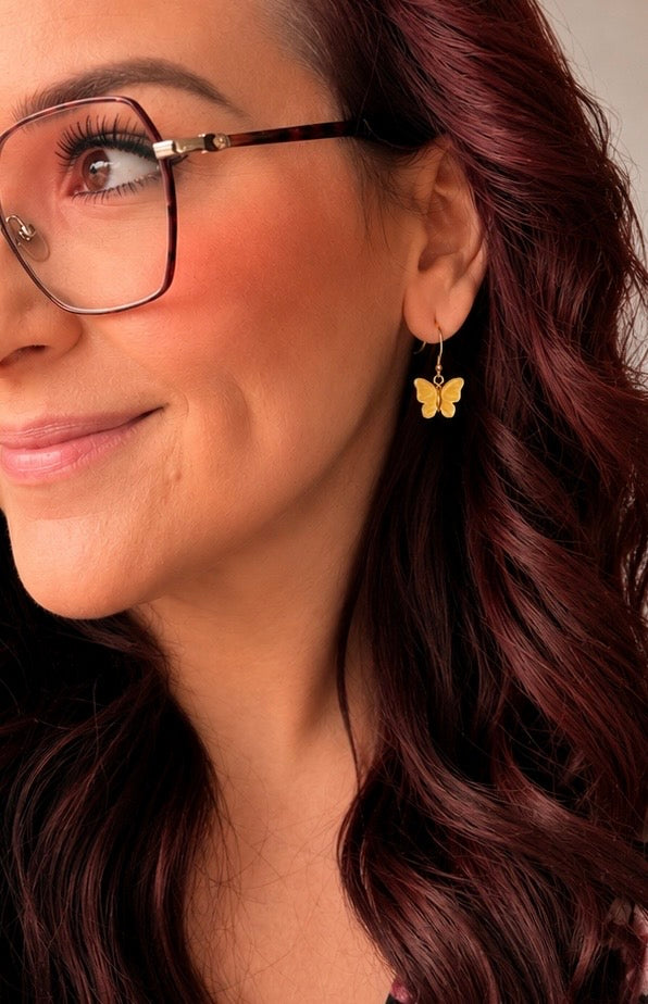 Boucles d’oreilles Papillon 🦋✨