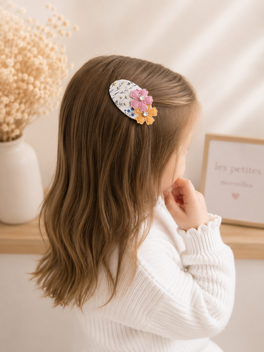 Barrette Fleur Sauvage✨🌿