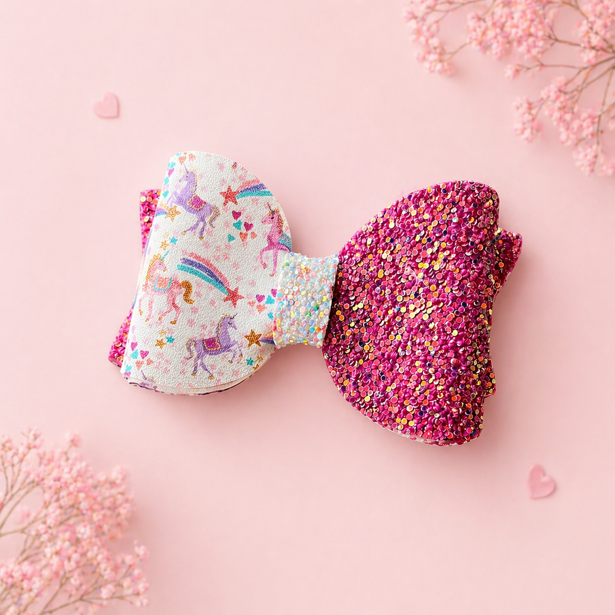 Boucles Licorne & Paillettes ✨