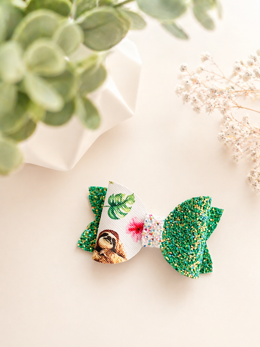Boucle Jungle & paillettes. ✨