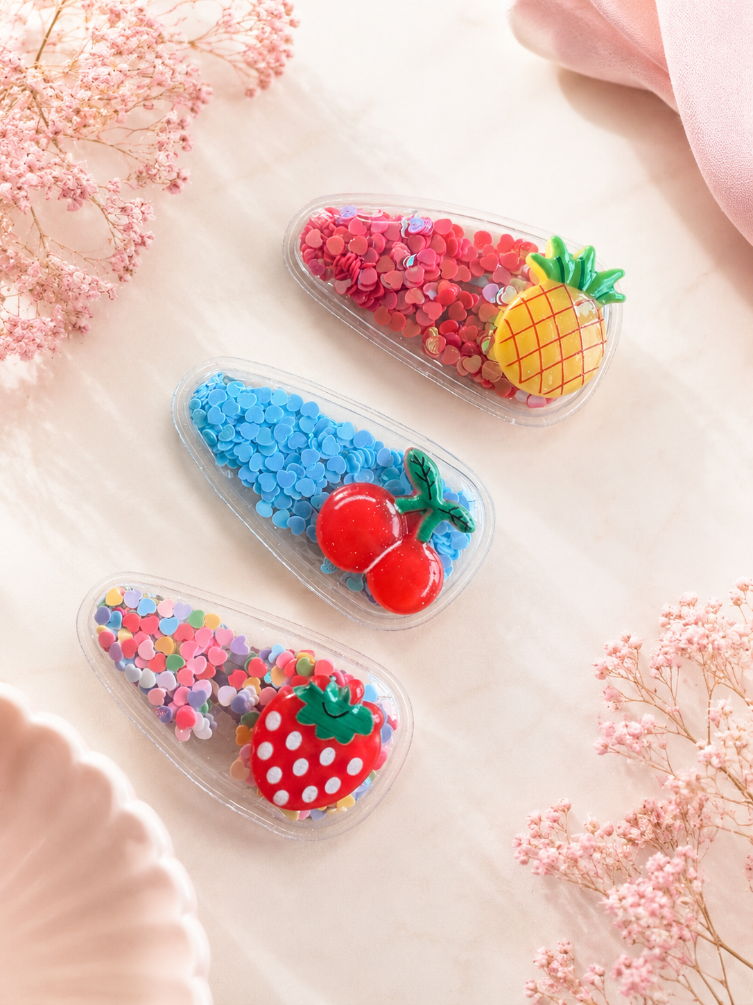 Barettes Shaker Fruitées 🍒