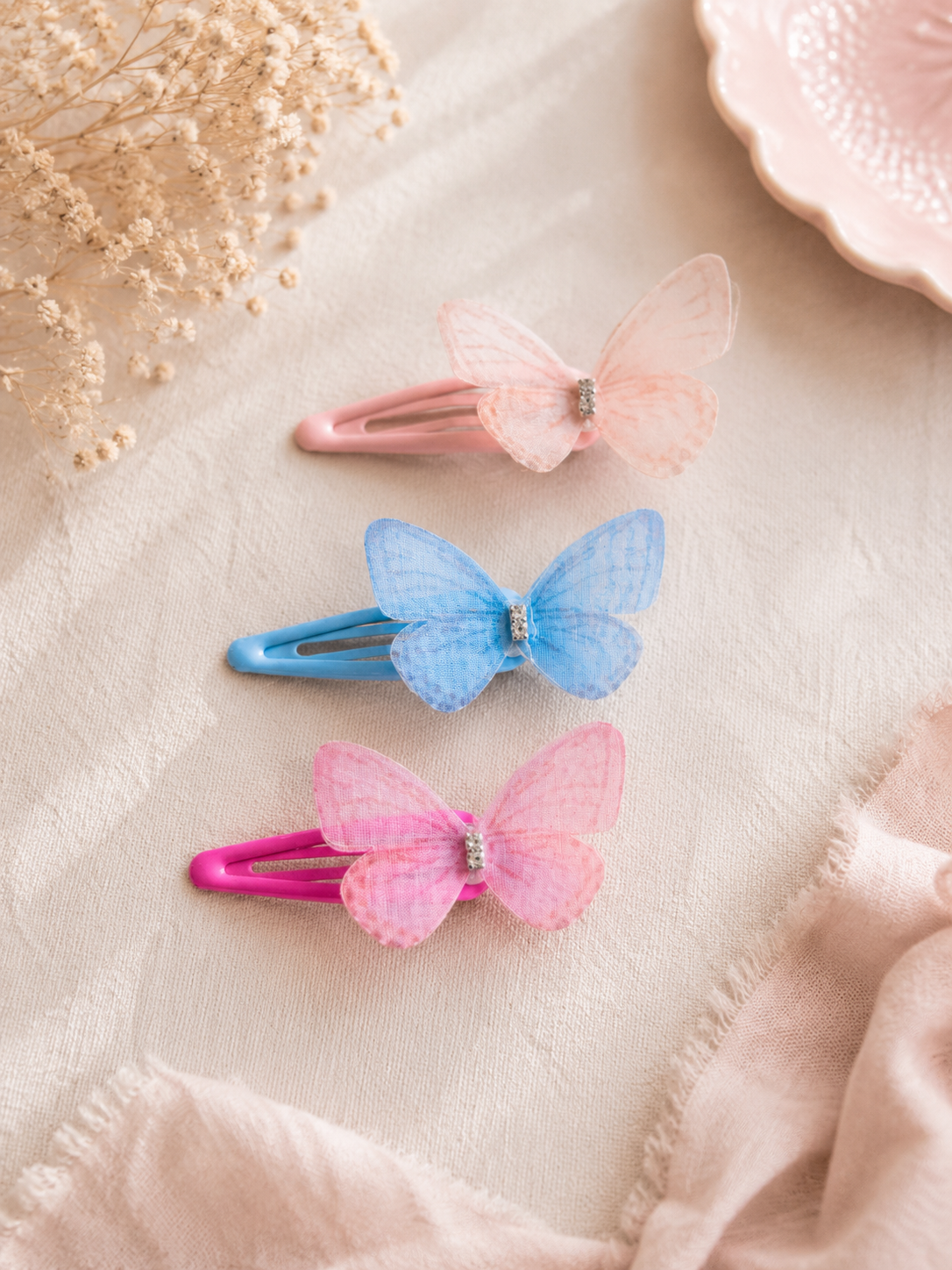 Barrettes Papillons Féériques 🦋✨
