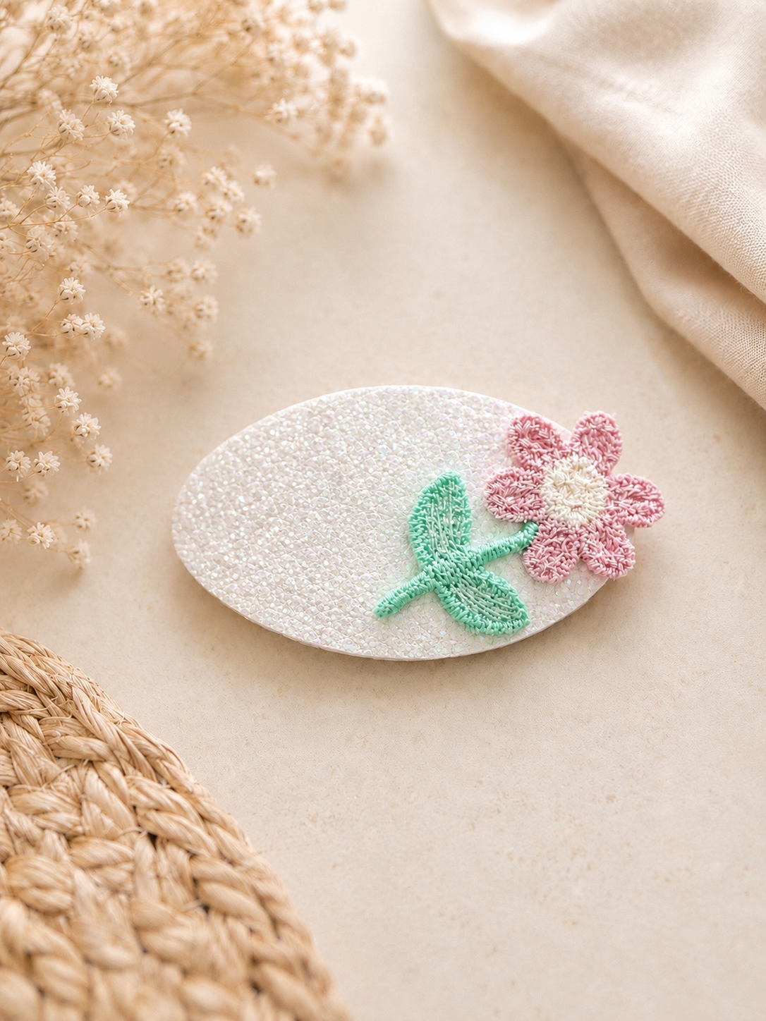Barrette Fleur Printanière ✨