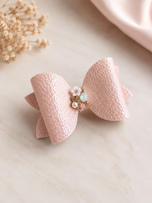Boucle Cristal Rose ✨
