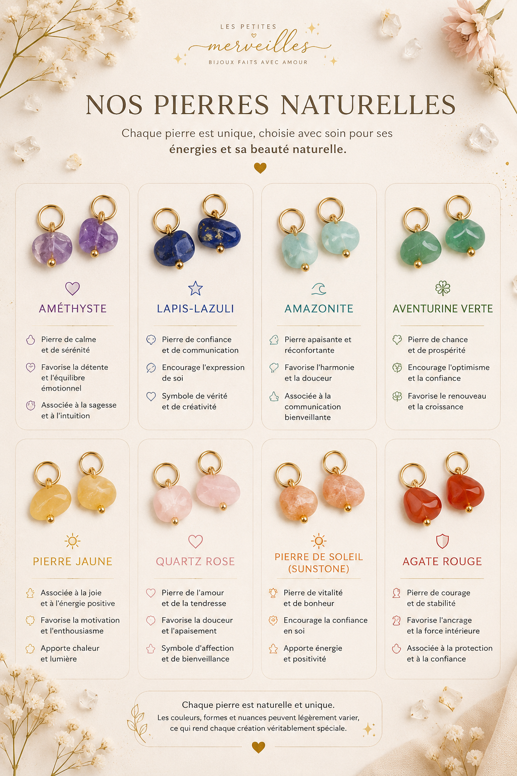 Boucles d’oreilles Agate Rouge – Force & Vitalité❤️