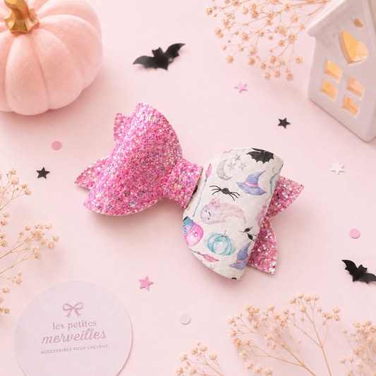 Boucle à cheveux Sorcière enchantée – Collection Halloween 🔮